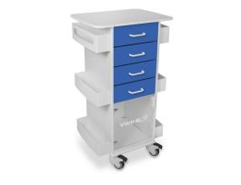 VWR CART PL41 JUMBO STORAGE GLOBAL BLUE