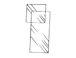 COVER GLASS, 22X50MM, #1, 10OZ