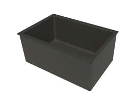 Drop-In Sink, Epoxy, 18" L, 15" W, 11" D, Center Outlet