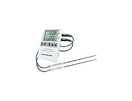 Traceable Excursion-Trac Data Logging Thermometer with Calibration; 2 SS Probes