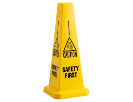 BradyCone Warning System, SAFETY FIRST, 25" H