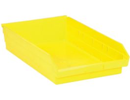 17 7/8INX 11 1/8INX 4IN SHELF BIN YELLOW