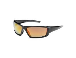 Sunburst, Red Mir Plus, AS/AR, Blk Frm, Rubber Pads & Temple Tips