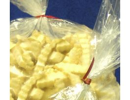 BAG PLASTIC TIES 4IN WHITE