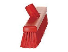 BROOM FINE PARTICLE PUSH RED 16.25 IN