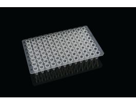 96W 2ML PCR PLATE FLAT TOP NATURAL PK10. BX