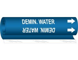 INSTRUMENT AIR Pipe Marker, 26" H x 12" W, Fits Pipes 2.5" Dia. Thru 7.875" Dia.