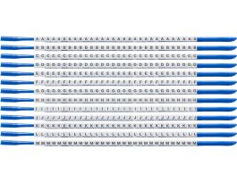 ClipSleeve Wire Markers Size 07 Nylon 18 AWG - 18 AWG, A to M Pack of 13 Each