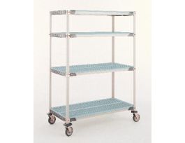 24X48SHELFCRTW/5INPOLY/CASTER