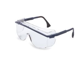 Uvex Astrospec OTG 3006 Blue Frame, Clear Lens, Uvextreme Anti-fog Coating