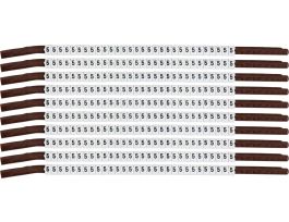 ClipSleeve Wire Markers Size 15 Nylon 14 AWG - 12 AWG, 5 Pack of 300 Each