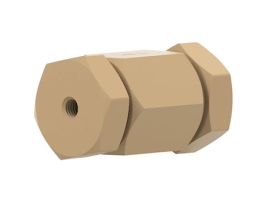 Biocompatible Semi-Prep Filter Assembly, SS & PEEK, 2m, 10-32 Coned; 1/EA