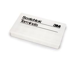 3M™ Scotchlok™ Plastic Empty Terminal Box, Clear, made of clear plastic