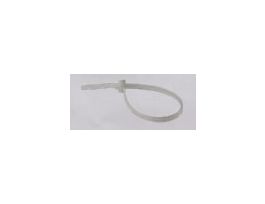 Releasable-design 7.5"L cable tie, white