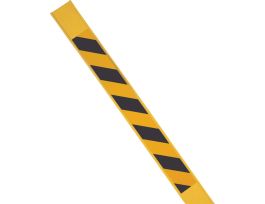 Reflective BradyStake Warning Stakes, Black/Yellow