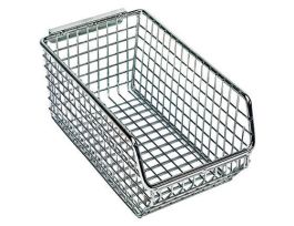 BIN WIRE MESH STACK/HANG 7-1/4X4-1/4X3IN