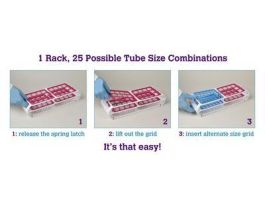 RACK TEST TUBE SWITCH GRID FRAME