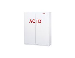 Polypropylene Acid Storage Cabinet, 100 X 2.5 L bottle capacity
