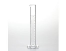 LIME GLASS CYLINDER 100ML SINGLE SCALE CS