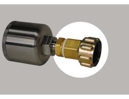GARDEN HOSE ADAPTOR: BRASS