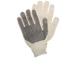 GLOVES REGULAR NAT COTTON DZ