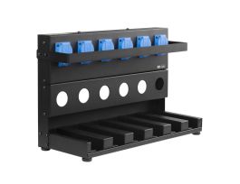 3M™ Adflo™ Battery Charging Stand 6-position, 35-0099-08N6, for Lithium Ion and NiMH batteries 1 EA/Case