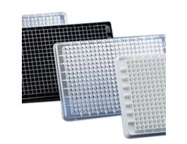BRANDplates immunoGrade Non-Sterile Microplate, 384-Well, PS, Clear, 100 L, Standard F-Bottom; 100/PK
