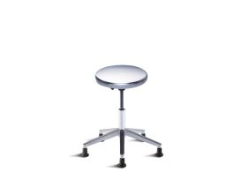 VWR STOOL ISO 4 STEEL SEAT 16-23IN