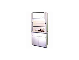 Fume Hood, 36", Dish Work Surface/VP Light/Blower; 115V