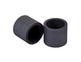 High-Purity Graphite Crucible with Flat Bottom, 27 mL; 10/PK