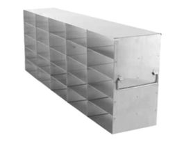 Upright Freezer Rack for Standard 2" Boxes, 5 x 5 Array