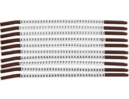 ClipSleeve Wire Markers Size 15 Nylon 14 AWG - 12 AWG, 0 to 9 Pack of 10 Each