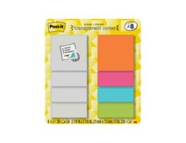 Post-it® Transparent Notes 600-8PK-CLUB, 2-7/8 in x 2-7/8 in (73 mm x 73 mm)