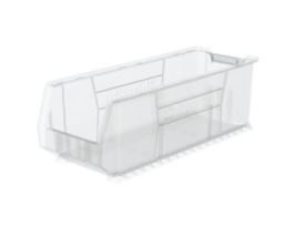 BIN SUPER SZ 29-7/8 X 11 X 10 CLEAR