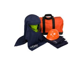 33 Cal Kit, Jacket, Overalls, Hard Hat, Hood, Bag, Safety Glasses, 5X