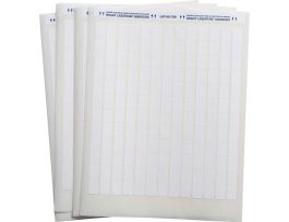 LaserTab Polyamide Coated Nylon Cloth Lbls 0.75 in H x 0.5 in W White 7/PK