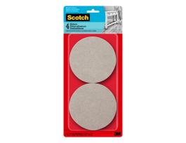 Scotch™ Felt Furniture Movers SP662-NA, Reusable 5in 4/pk
