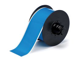 B30 Series Low-Halide Polyester Labels 2.25 in W x 100 ft L Light Blue