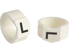 ClipSleeve Wire Markers Size 61 Nylon 0 AWG - 0 AWG, L Pack of 50 Pieces