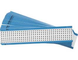 Alphabetical Vinyl Cloth Upper Case Wire Marking Cards, N 900 Total