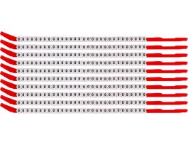 ClipSleeve Wire Markers Size 10 Nylon 16 AWG - 14 AWG, O Pack of 300 Each