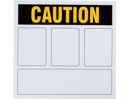 CAUTION Sign, Vinyl