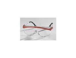 Uvex Astrospec 3000 Patriot (Red, White, Blue) Frame, Clear Lens, Uvextreme Anti-fog Coating, Duoflex Temples