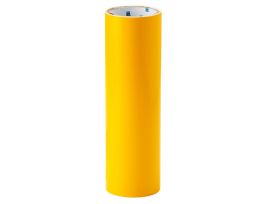 Marking Tape Roll - Adhesive Vinyl, Solid Color, Yellow, 12" x 12'