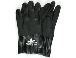 GLOVES DOUBLE DIP SANDY BLACK 10IN L DZ