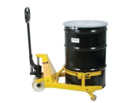 DRUM TRUCK TRANSPORTING PALLET