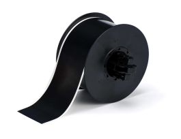 All Weather Permanent Adhesive Vinyl Label Tape for B30 Printers - 2.25" Black