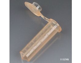 MICROCENTRIFUGE TUBE W/CAP PP ORANGE 2ML