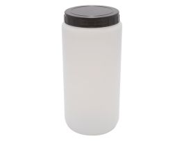 JAR W/CAP HDPE, 2000 ML WITH INNER SEAL PK