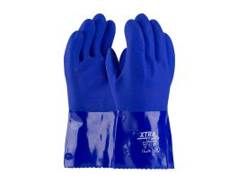 XtraTuff, Oil Resistant Supported PVC, Bl., Rough Coated, 12 Inch, SM